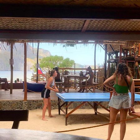 Oia Beach Hostel - Эль-Нидо Экстерьер фото