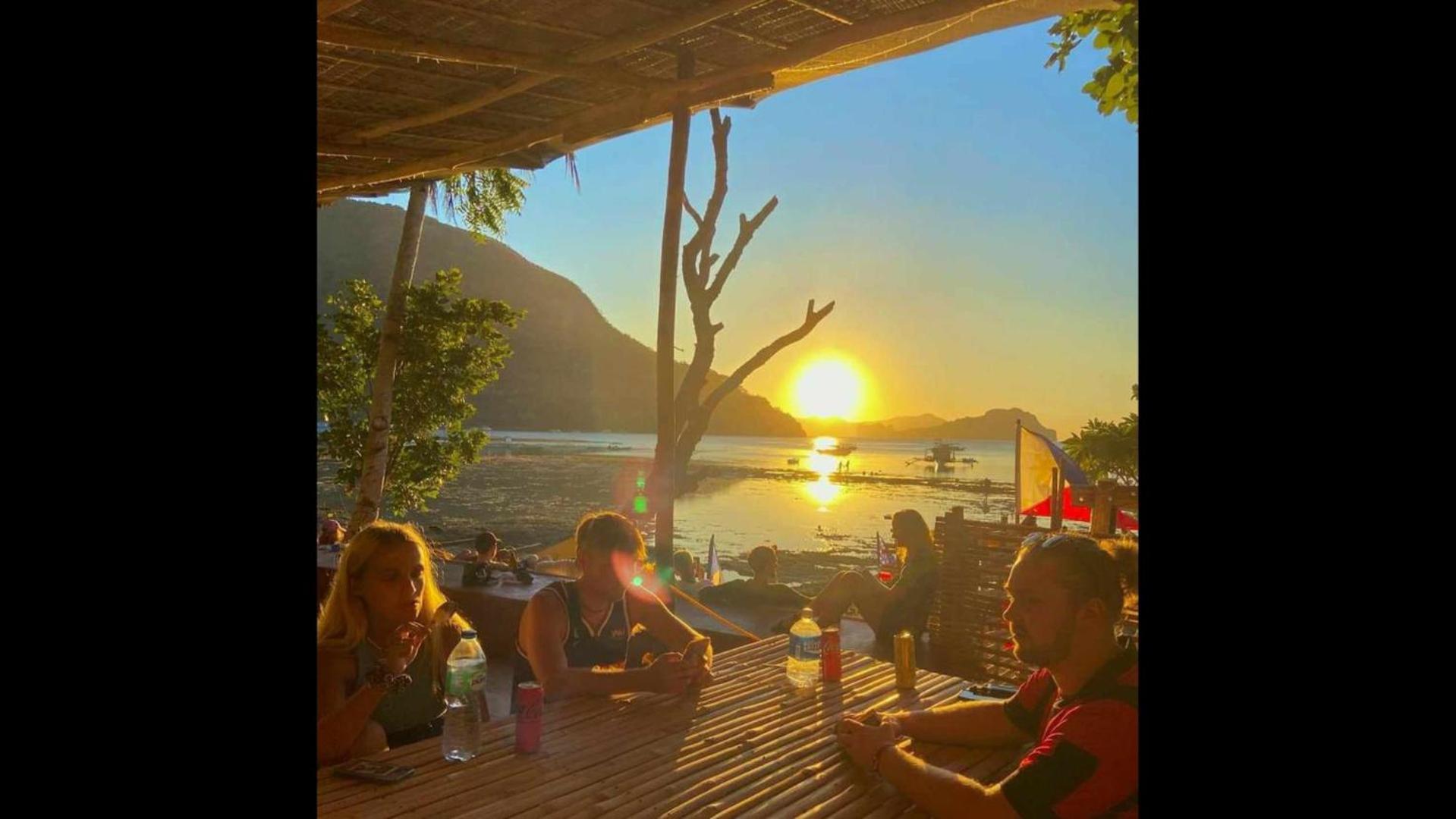 Oia Beach Hostel - Эль-Нидо Экстерьер фото